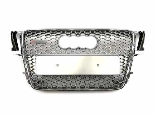 Грати радіатора Audi A5 RS 2009-2011 Full Silver