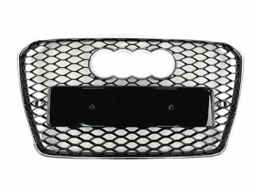 Решітка радіатора Audi A5 RS 2011-2016 рік Chrome Black