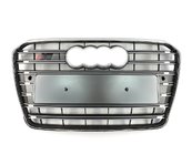 Решітка радіатора Audi A5 S5 2011-2016 рік Silver Chrome