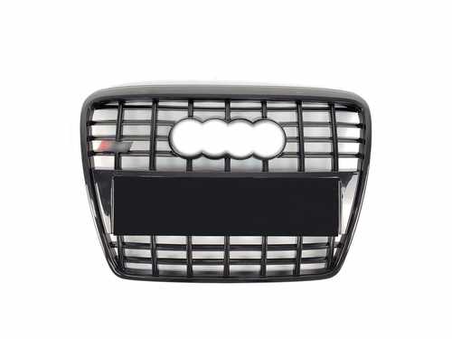 Ґрати радіатора Audi A6 C6 S6 2004-2011р full black