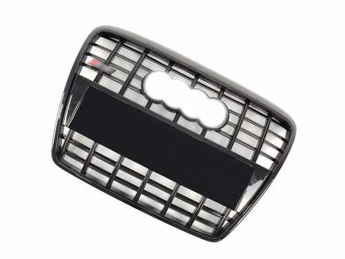 Ґрати радіатора Audi A6 C6 S6 2004-2011р full black