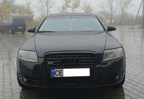 Ґрати радіатора Audi A6 C6 S6 2004-2011р full black