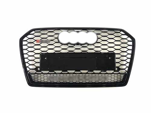 Грати радіатора Audi A6 C7 RS6 14-18г Full Black Quattro