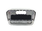 Грати радіатора Audi A6 RS6 2012-2015г Black Silver Quattro