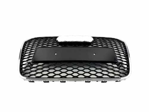 Решітка радіатора Audi A6 RS6 2012-2015г Chrome Black