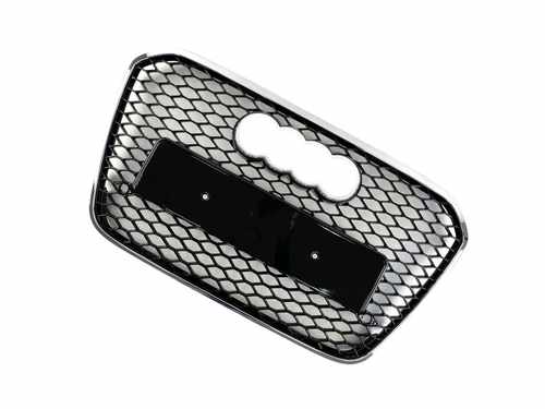 Решітка радіатора Audi A6 RS6 2012-2015г Chrome Black