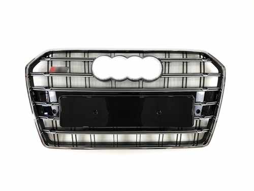 Грати радіатора Audi A6 S6 15-18г Chrome Black