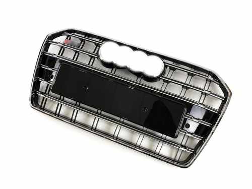 Грати радіатора Audi A6 S6 15-18г Chrome Black