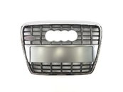 Решітка радіатора Audi A6 S6 C6 2004-2011р Silver Chrome