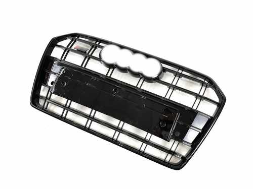 Решітка радіатора Audi A6 S6 C7 2015-2018 рік Full Black