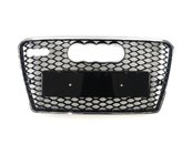 Решітка радіатора Audi A7 RS7 2010-2014 рік Chrome Black