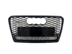 Решітка радіатора Audi A7 RS7 2010-2014 рік Full Black Quattro