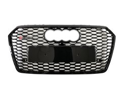 Грати радіатора Audi A7 RS7 2016-2018 рік Full Black