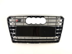 Грати радіатора Audi A7 S7 10-14г Black Chrome