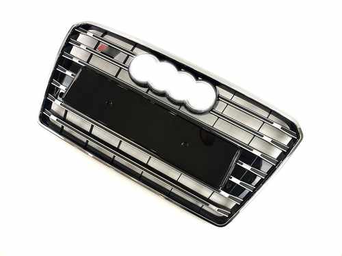 Грати радіатора Audi A7 S7 10-14г Black Chrome