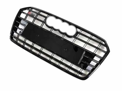 Решітка радіатора Audi A7 S7 2016-2018г Full Black