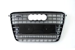Решітка радіатора Audi A8 D4 2010-2013г W12 Chrome Black