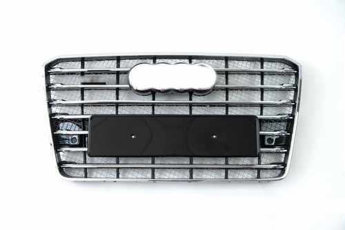 Решітка радіатора Audi A8 D4.5 W12 2014-2017р Chrome Black