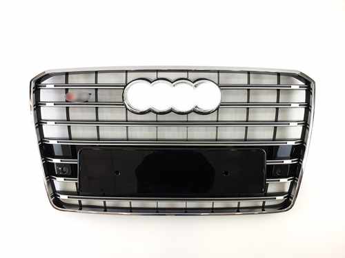 Решітка радіатора Audi A8 S8 D4.5 2014-2017р Chrome Black