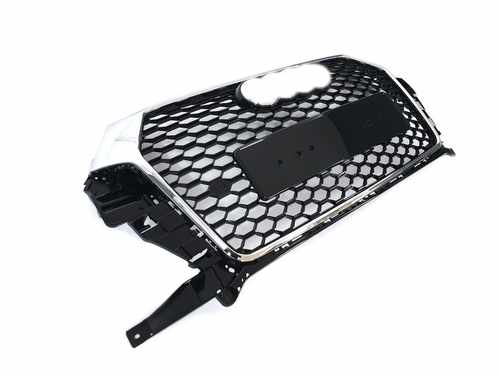 Грати радіатора Audi Q3 RSQ3 14-18г Black Chrome