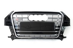 Грати радіатора Audi Q3 SQ3 11-14г Chrome Black