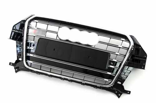 Грати радіатора Audi Q3 SQ3 11-14г Chrome Black