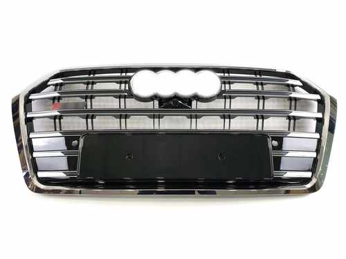 Грати радіатора Audi Q5 SQ5 16 -19г Chrome Black