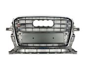 Грати радіатора Audi Q5 SQ5 2012-2016 рік Silver Chrome