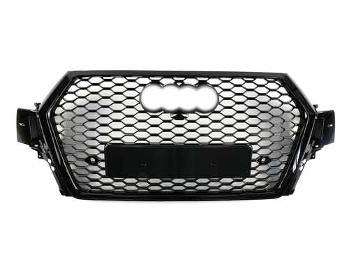 Грати радіатора Audi Q7 RSQ7 2015-2020 Full Black