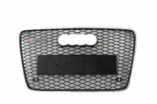 Решітка радіатора Audi Q7 RSQ7 2009-2015рік Chrome Black