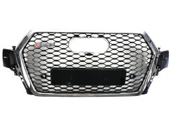 Решетка радиатора Audi Q7 RSQ7 2015-2020г chrome black