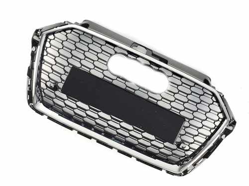 Грати радіатора Audi RS3 2016-2020г Chrome Black