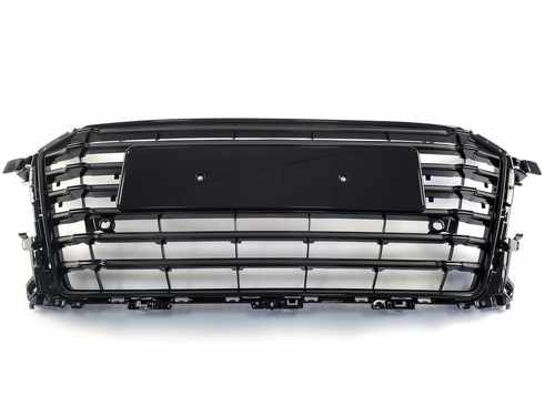 Решітка радіатора Audi TT 2014-2018 рік Чорна (в стилі S-Line)