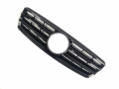 Решітка радіатора Mercedes C-Class W203 2000-2007 рік CL All Black(chrome star)
