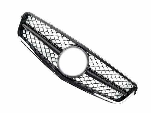 Решітка радіатора Mercedes C-Class W204 2007-2014 рік SL All Black