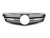 Решітка радіатора Mercedes C-Class W204 2007-2014 рік SL Chrome Black