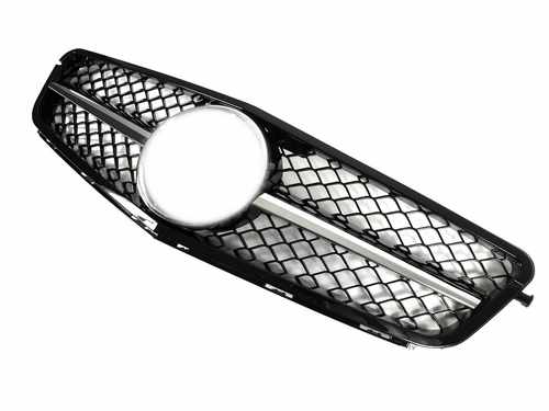 Решітка радіатора Mercedes C-Class W204 2007-2014 рік W/Moulding