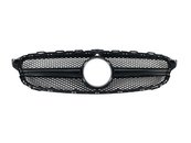 Решітка радіатора Mercedes C-Class W205 2014-2018 AMG Black