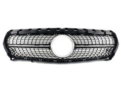 Решітка радіатора Mercedes CLA-Class W117 2013-2017 рік Diamond Black