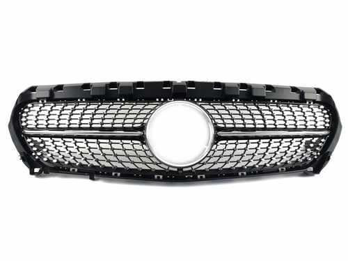 Решітка радіатора Mercedes CLA-Class W117 2013-2017 рік Diamond Black