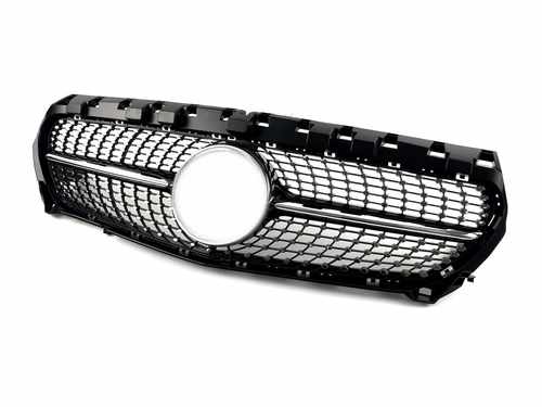 Решітка радіатора Mercedes CLA-Class W117 2013-2017 рік Diamond Black