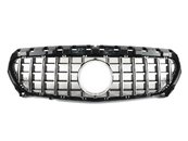 Решітка радіатора Mercedes CLA-Class W117 2013-2017 GT Chrome Black