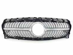 Решітка радіатора Mercedes CLA-Class W117 2017-2019 рік Diamond Silver