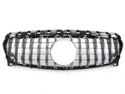 Решетка радиатора Mercedes CLA-Class W117 2017-2019год GT Chrome Black