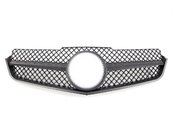 Решітка радіатора Mercedes E-class Coupe W207 2009-2013 AMG SL Matte Black