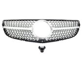 Решітка радіатора Mercedes E-Class Coupe W207 2013-2016 Diamond Silver