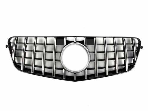 Решітка радіатора Mercedes E-Class W212 2009-2013 GT Chrome Black