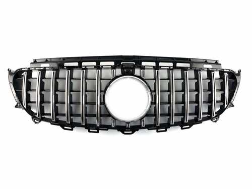 Решітка радіатора Mercedes E-Class W213 2016-2019 GT Chrome Black