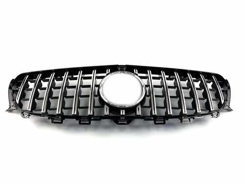 Решітка радіатора Mercedes E-Class W213 2016-2019 GT Chrome Black