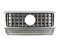 Решітка радіатора Mercedes G-Class W463 1990-2015 GT Silver Chrome